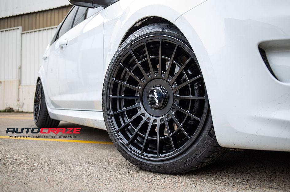 FORD FOCUS  5 STUD  CCV MATTE BLACK
